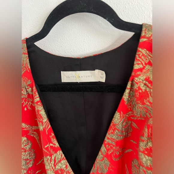 NWT Kate Hudson Happy X Nature sustainable brand embroidered dress, size 12 - Picture 4 of 8